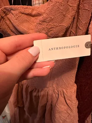 Anthropologie Mauve Peplum Dress thumbnail 4