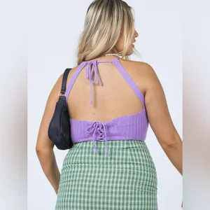 Princess Polly Jonas Top in Purple Size S/M thumbnail 2