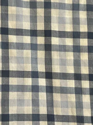Womens lg The North Face Plaid Long Sleeve Button Down Shirt-blue/white/gray. thumbnail 6