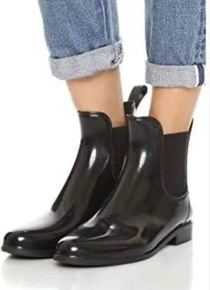 Sam Edelman Glossy Black Rain boots thumbnail 1