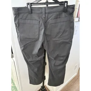 Madewell Mid-Rise Kick Out Crop Pants Gray W33 Ankle Length Utility Patch Pocket thumbnail 5