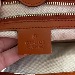 Gucci Denim Leather Hawaii Limited Edition Tote Purse thumbnail 12