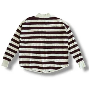 Madewell Mock Neck Sweater Women’s S‎ Burgundy Green NWT Merino Alpaca Blend thumbnail 5