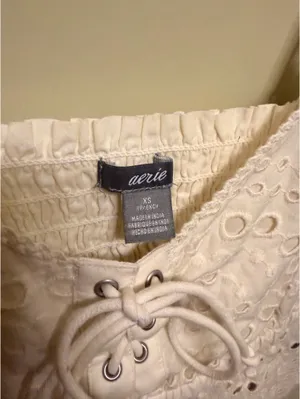Aerie Cropped Tank Top thumbnail 2