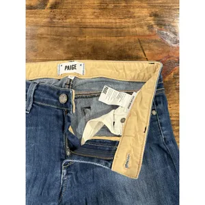 Paige Skyline Skinny Jeans Women's Size 27 Blue Denim thumbnail 11