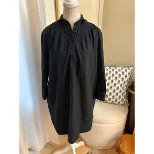 Pomander Place Tuckernuck Black Polly Dress Size XS Mini Long Sleeve thumbnail 2