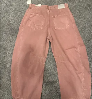Free People Women's Good Luck Mid Rise Barrel thumbnail 4
