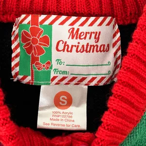 Great Christmas Ugly Sweater Vest Elf Body Mens Small Holiday Festive Merry NWT thumbnail 9