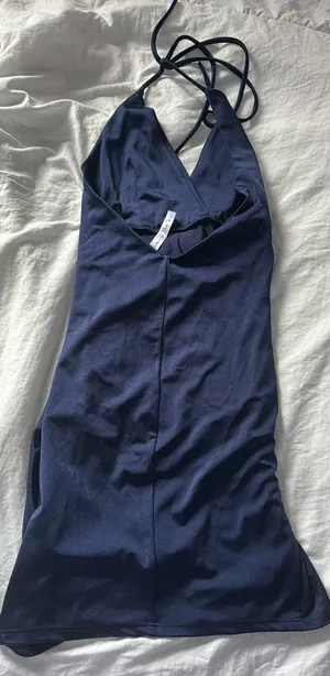 Lucy in the Sky Mini Dress Blue thumbnail 3