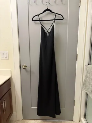 Lulus Black Bridesmaid Maxi Dress thumbnail 2