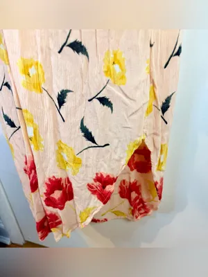 Billabong Women’s M Pink Floral Maxi Dress thumbnail 6