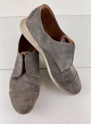 Samuel Hubbard Open Road Gray Suede Leather Lace Up Oxford Shoes Womens‎ US 8 thumbnail 1