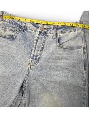 Women's Frye Straight Leg Jeans Size 4 Light Blue thumbnail 5