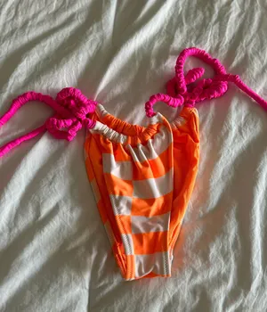 Aerie Neon Pink And Orange Bottoms thumbnail 3