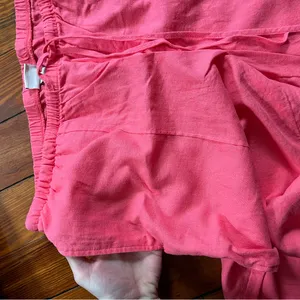 A New Day Coral Linen Blend Wide-Leg Pants thumbnail 5