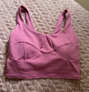 Lululemon Pink Align Yoga Sports Bra thumbnail 1