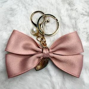 Fashion Bow Keychain Handbag Purse Bag charm thumbnail 2