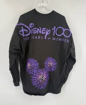 Disney‎ Parks Disneyland Disney 100 Platinum Fireworks Spirit Jersey XL thumbnail 1