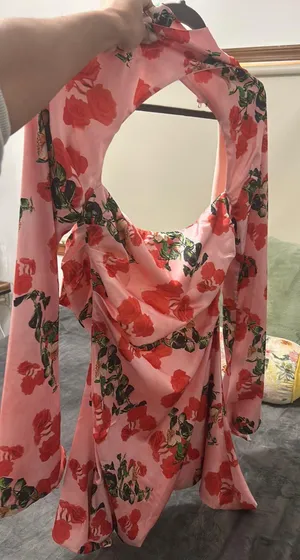 Floral Print High Neck Dress thumbnail 1