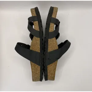 Birkenstock Mayari‎ Birko Flor Black Leather Sandals Womens Sz EU 36 US W5 thumbnail 10