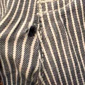 Free People Striped‎ High Waist Pants Size 25 Waist Belle Skinny Trouser Blue thumbnail 11