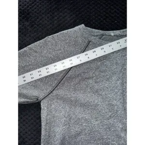 Lululemon Womens Crew Love Long Sleeve Pullover Heather Grey Size 6 thumbnail 5