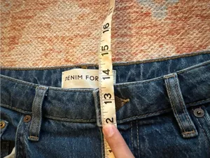 Aritzia Denim Forum Rowan Curve-Fit Super Hi Straight Ankle Jean size 30 121792 thumbnail 8