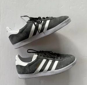 Adidas Gray Gazelle Sneakers 10.5 thumbnail 1