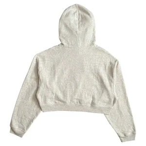 VICTORIA'S SECRET PINK Everyday Fleece Cropped Hoodie, Large thumbnail 2