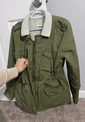 Army Green Winter Coat thumbnail 2