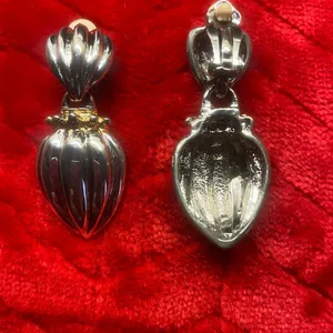 🛍DANGLE EARING AS DHOWN 2” DROP.🛍 thumbnail 4