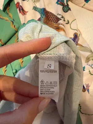 Green Floral Dress thumbnail 5