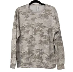 Athleta Pure Luxe Camo Printed Sweatshirt thumbnail 3