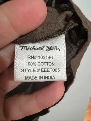 Michael Stars Brown Eyelet Maxi Skirt thumbnail 6