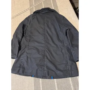 J Crew Navy Blue Cotton Waxed Look Utility Jacket Womens Size 6 thumbnail 7