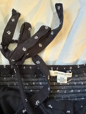 American Eagle Cropped Halter Tank Top thumbnail 6