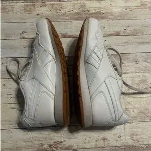 Reebok Classic Leather Sneakers Women's Size 7 White Shoes Trainers Lace-Up thumbnail 6