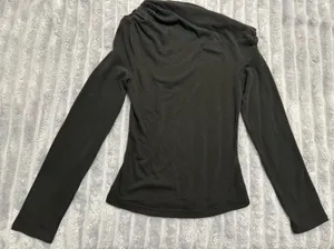 a new day Black Cowl-Neck Long-Sleeve Sweater thumbnail 1