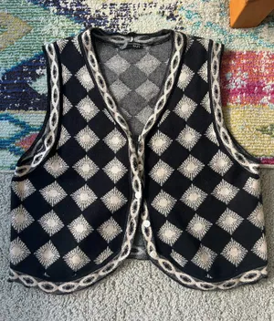 Western Vest Black Size L thumbnail 1