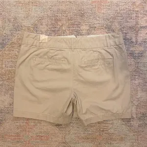 NWOT 100% Cotton 6” Inseam Classic Khaki Chino Shorts thumbnail 6