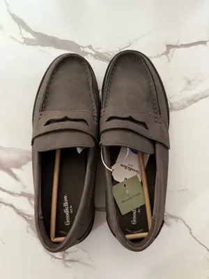 Goodfellow & Co Men’s Suede Penny Loafers – Brown Memory Foam Slip-On Dress Shoes NWT thumbnail 4