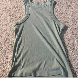 Old navy sage green tank top thumbnail 2