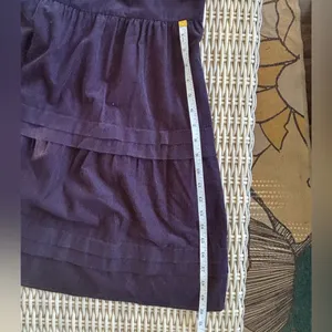 Madewell Corduroy‎ Mini navy Dress medium like new workwear holiday Christmas thumbnail 7