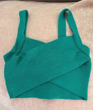 Mango Crop Top Knit thumbnail 1
