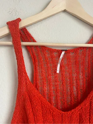 Free People Afterglow Knit Tank thumbnail 6