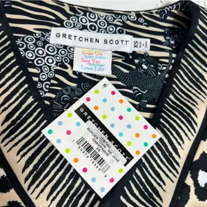 NWT Gretchen Scott Bordertown dress Me Jane leopard Sz‎ XS thumbnail 7