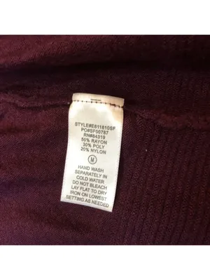 Evolution by Cyrus Women's NWT Rayon Blend Burgundy Open Cardigan - Size M thumbnail 8