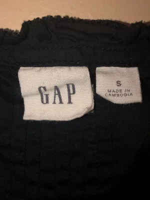 Gap Black Blouse thumbnail 4