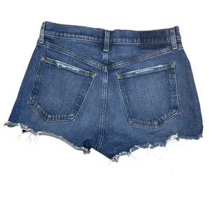 Abercrombie & Fitch The Mom Short High Rise Blue Denim Mom Shorts Size 28 thumbnail 5