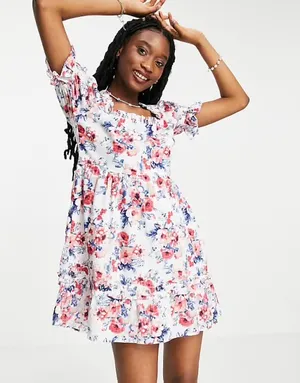 ASOS Dress Floral Mini thumbnail 1